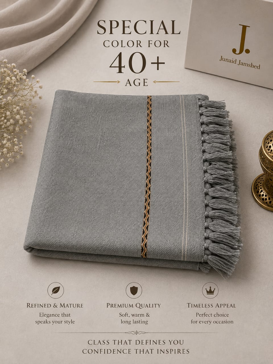 Winter Gents Wool Shawls J. Brand Collection